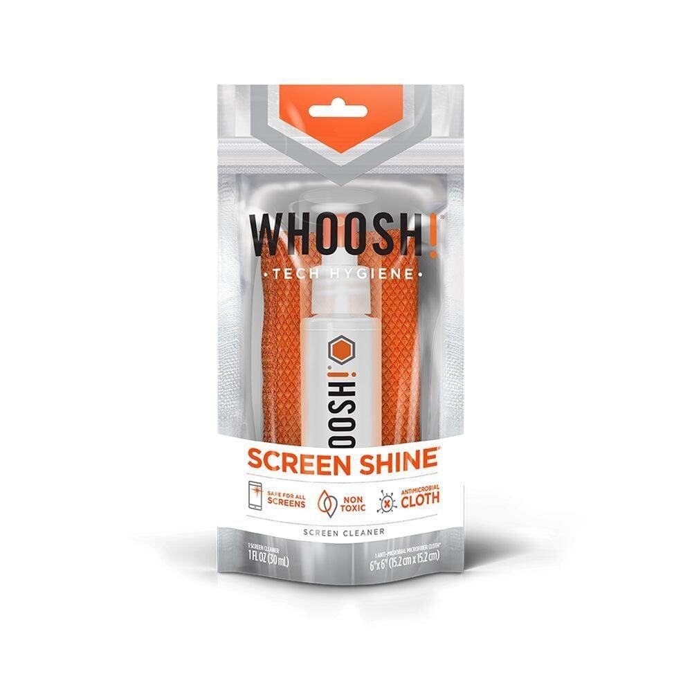 Whoosh Screen Shine‎ 30mL Go Spray W/1 Cloth UPC: 837296000045
